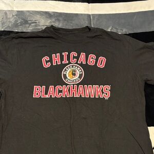 Fanatics Chicago Blackhawks Black Tee